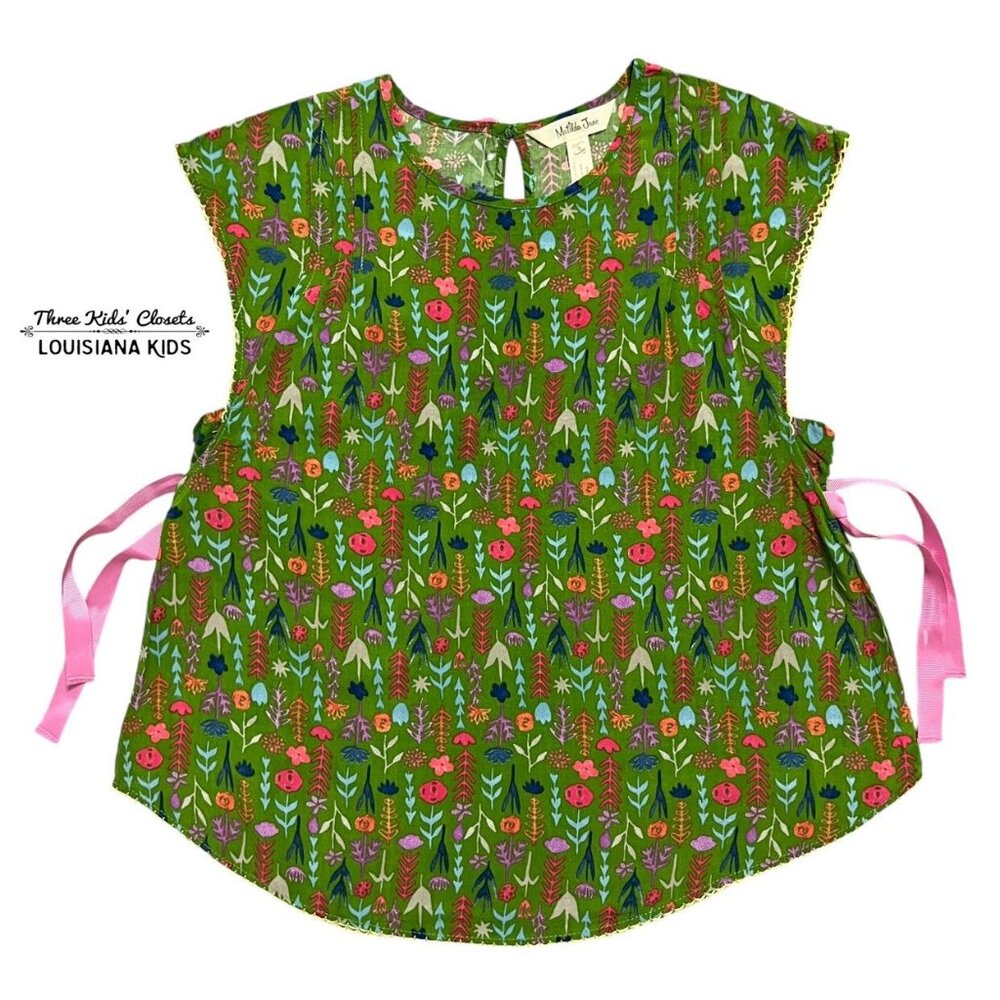Matilda Jane 8Y Great Outdoors Floral Tunic Top